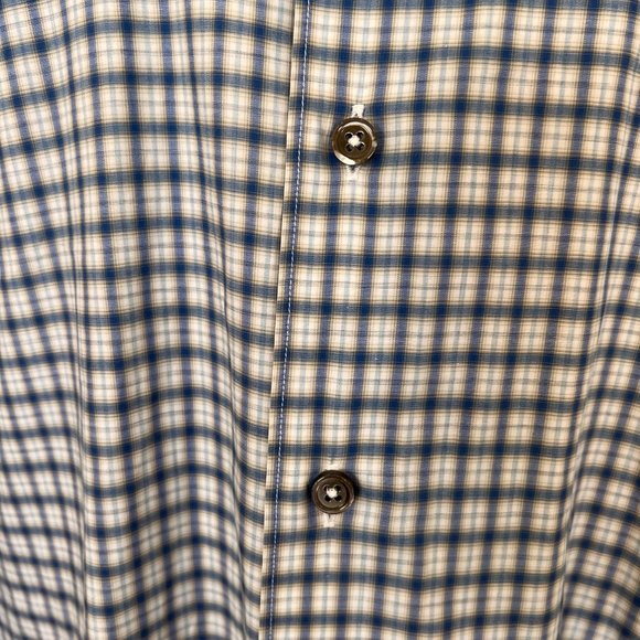 Ermenegildo Zegna Mens Check/Plaid Long Sleeve Shirt - Large - Picture 4 of 10